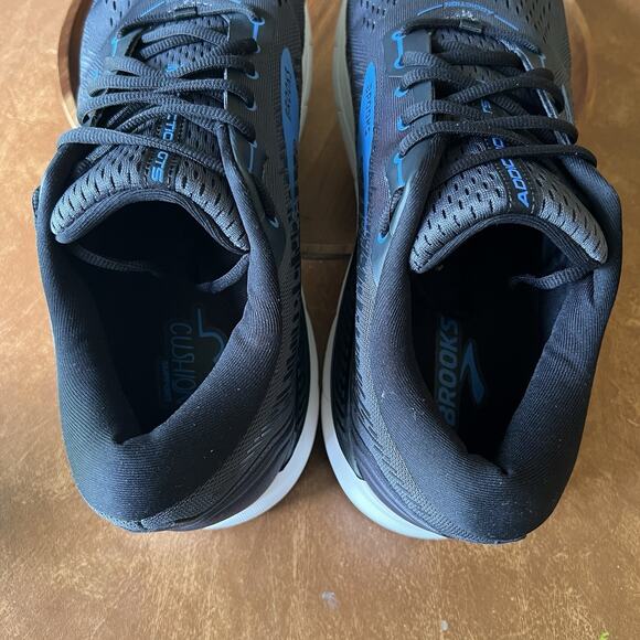 Brooks Addiction GTS 15 Supportive Men’s 15 2E Black Blue Running Shoes Sneakers main image 11